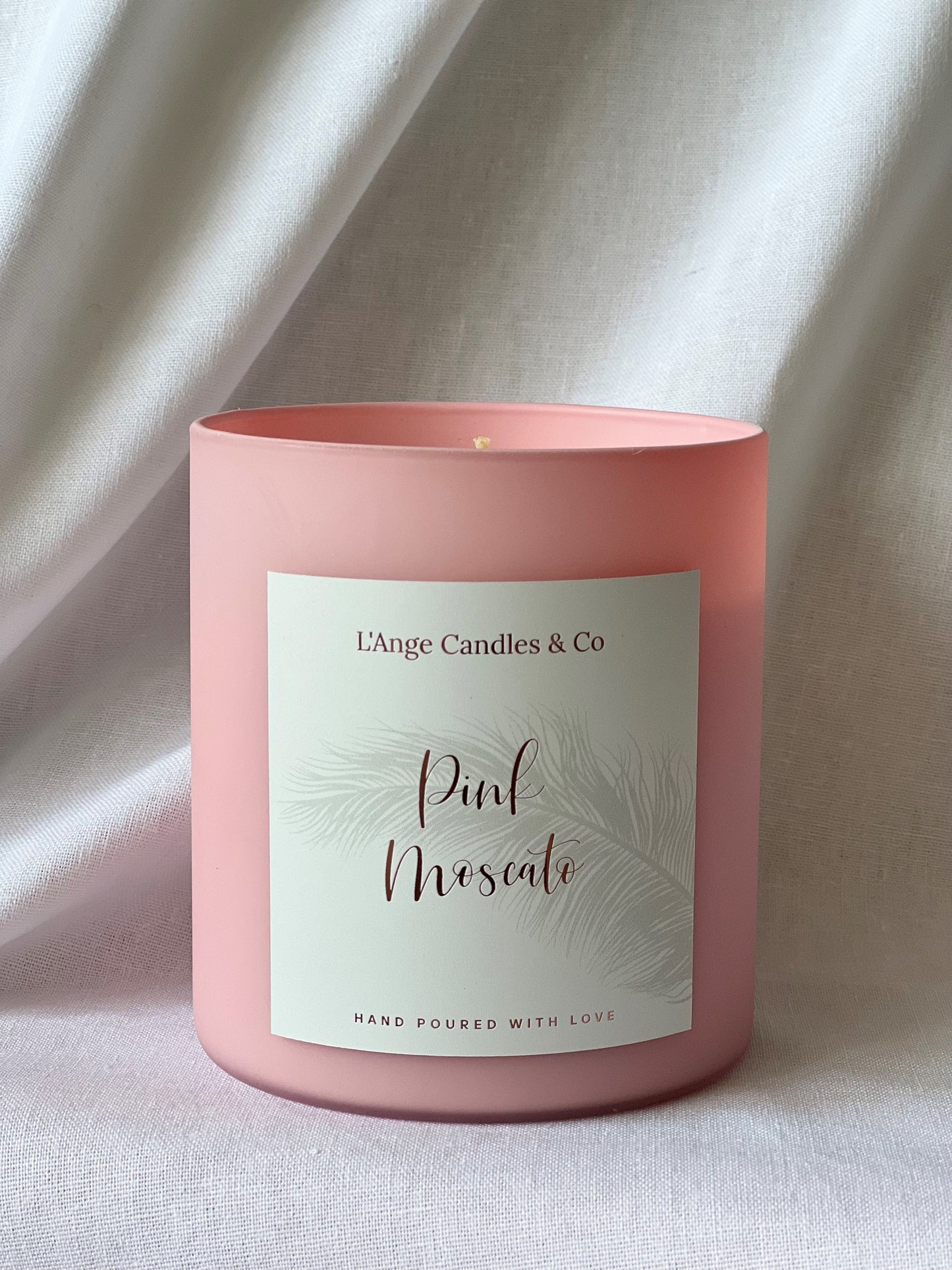 PINK MOSCATO DELUXE CANDLE