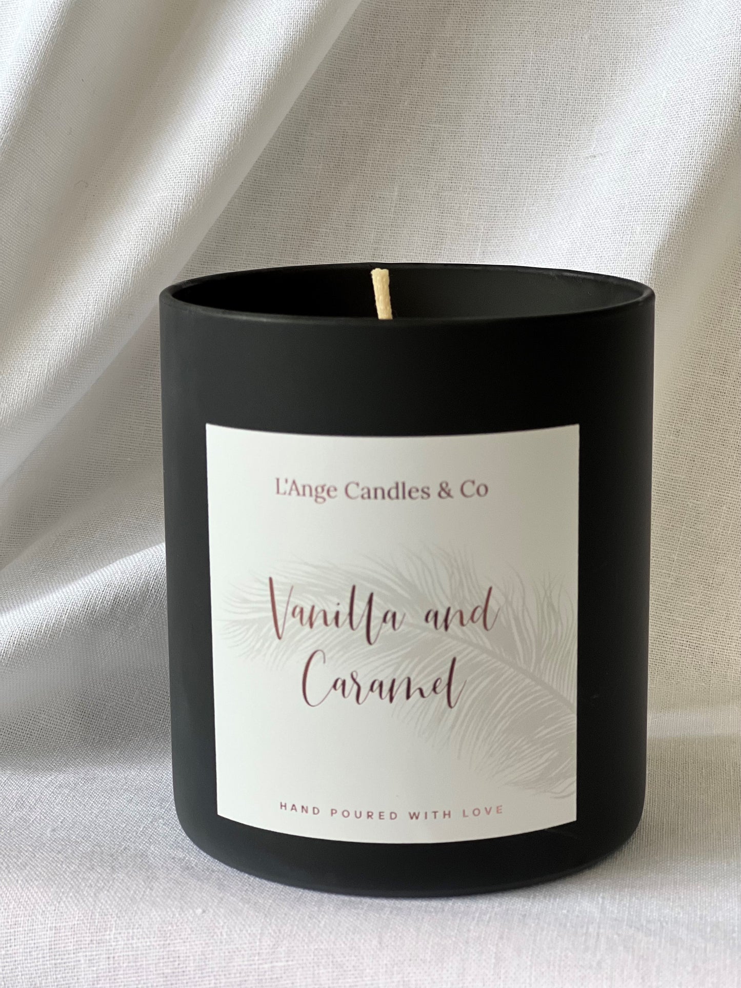 VANILLA & CARAMEL DELUXE CANDLE