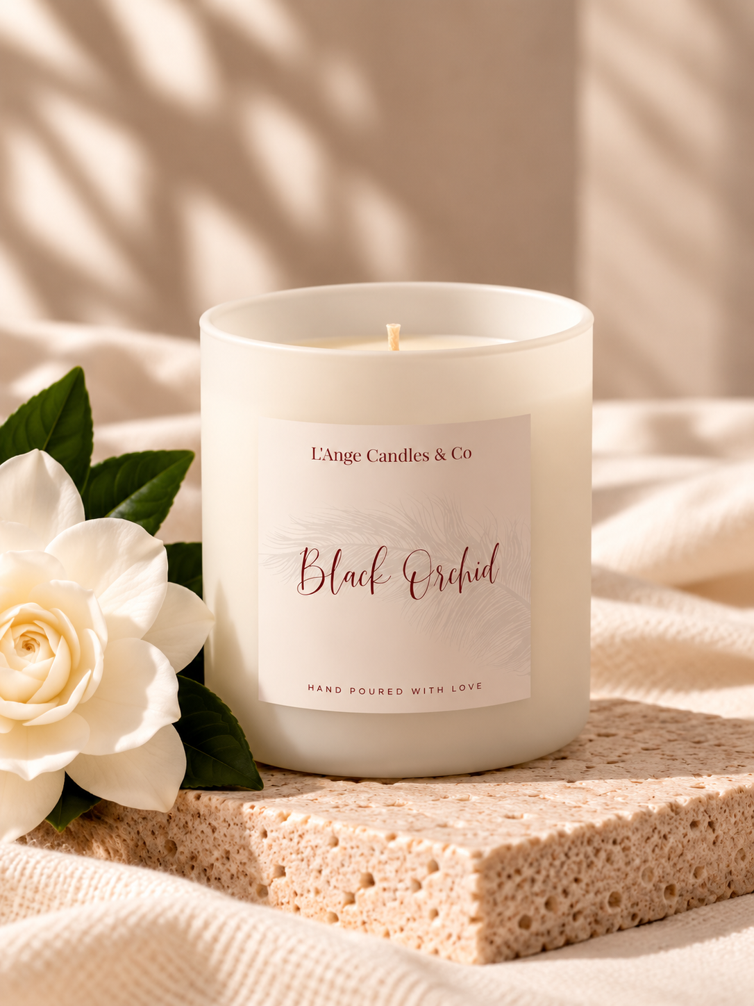 BLACK ORCHID DELUXE CANDLE
