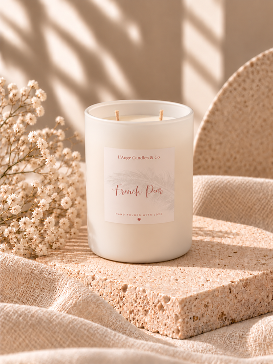 WHITE GRANDE CANDLE