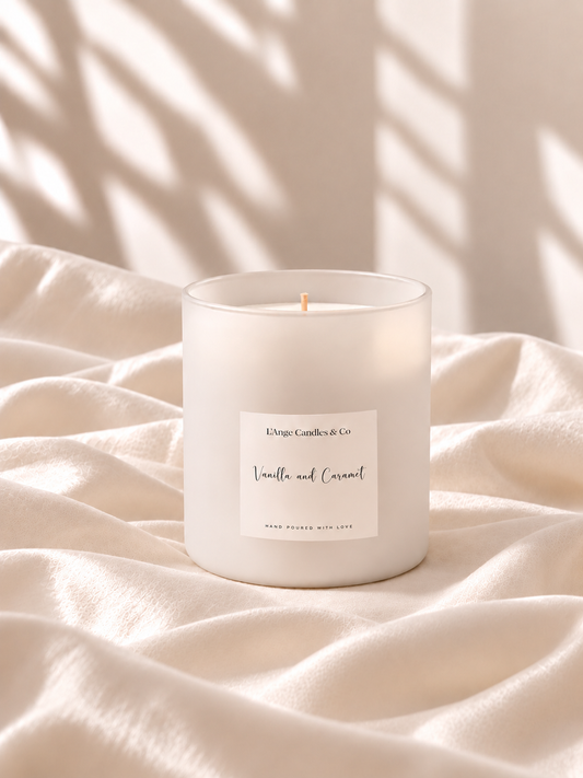 VANILLA & CARAMEL DELUXE CANDLE