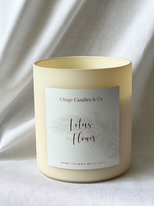 LOTUS FLOWER DELUXE CANDLE